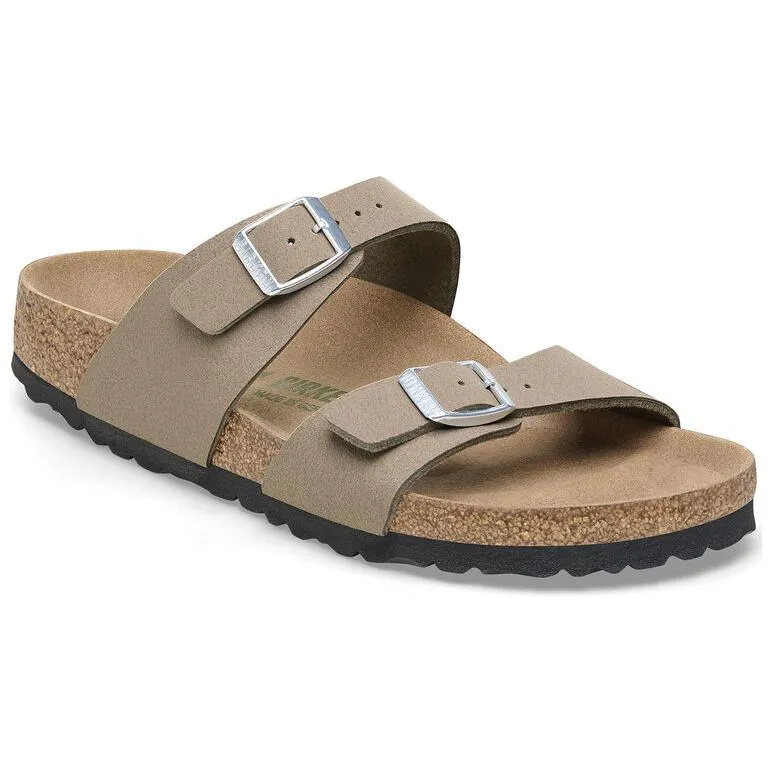 Birkenstock Sydney Vegan Synthetics Vegan Narrow Fit Sandals 'Gray Taupe' 1026700 sold by KicksCrew product image thumbnail 3
