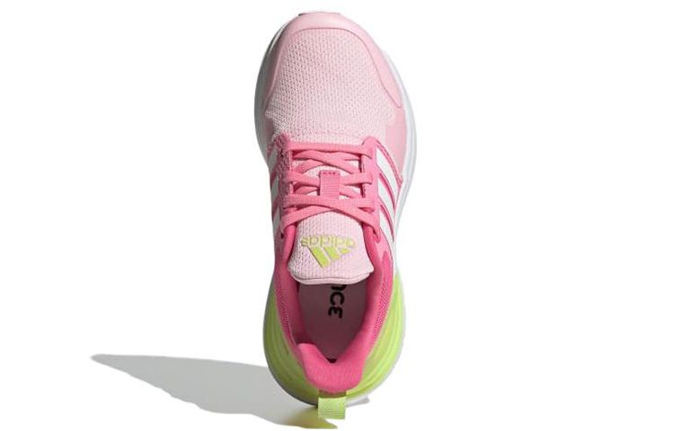 (GS) adidas RapidaSport Bounce 'Clear Pink Solar Yellow' ID2385 sold by KicksCrew product image thumbnail 4
