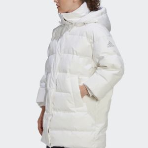 (WMNS) Adidas Oversize Down Jackets 'White' GE9987 sold by KicksCrew