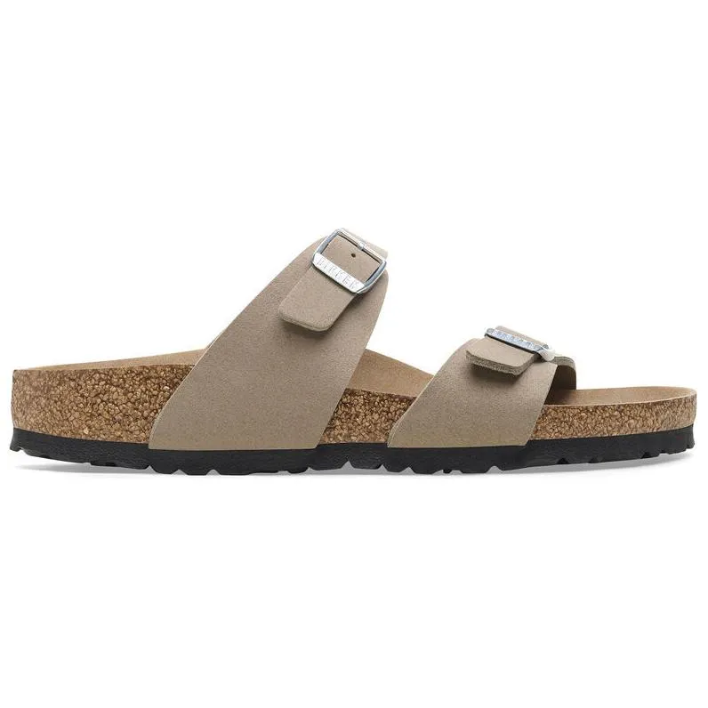 Birkenstock Sydney Vegan Synthetics Vegan Narrow Fit Sandals 'Gray Taupe' 1026700 sold by KicksCrew product image thumbnail 2