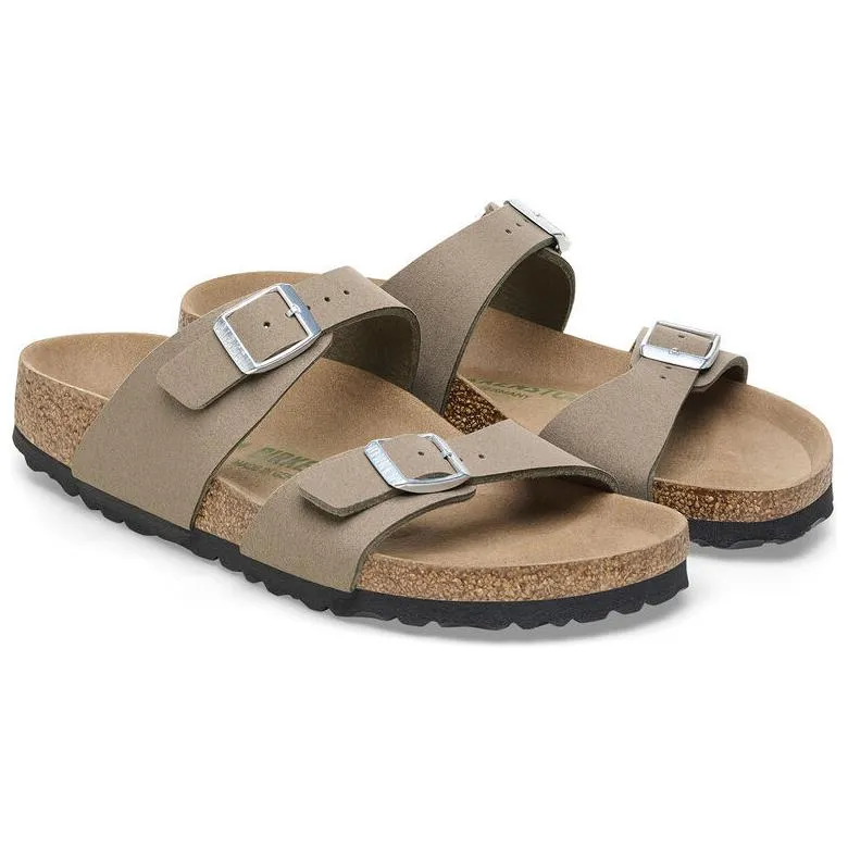 Birkenstock Sydney Vegan Synthetics Vegan Narrow Fit Sandals 'Gray Taupe' 1026700 sold by KicksCrew product image thumbnail 4