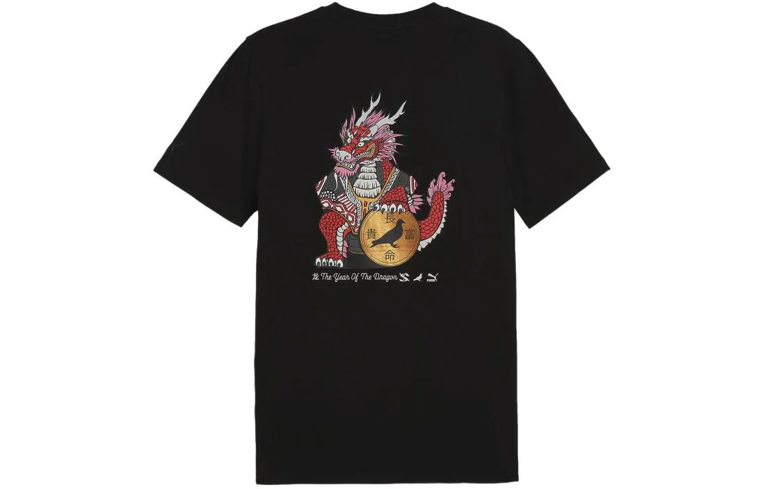 PUMA x Staple Graphic T-shirt 'Black' 624724-01 sold by KicksCrew product image thumbnail 2