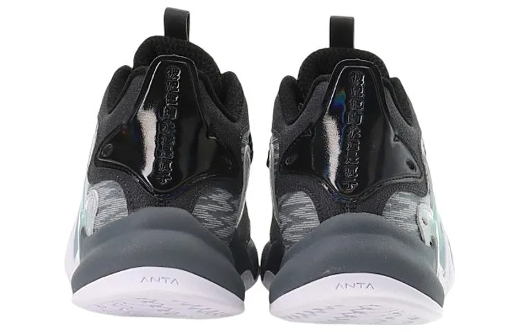 (GS) ANTA Shock Wave 2 'Black Cool Grey' 312031109-4 sold by KicksCrew product image thumbnail 4