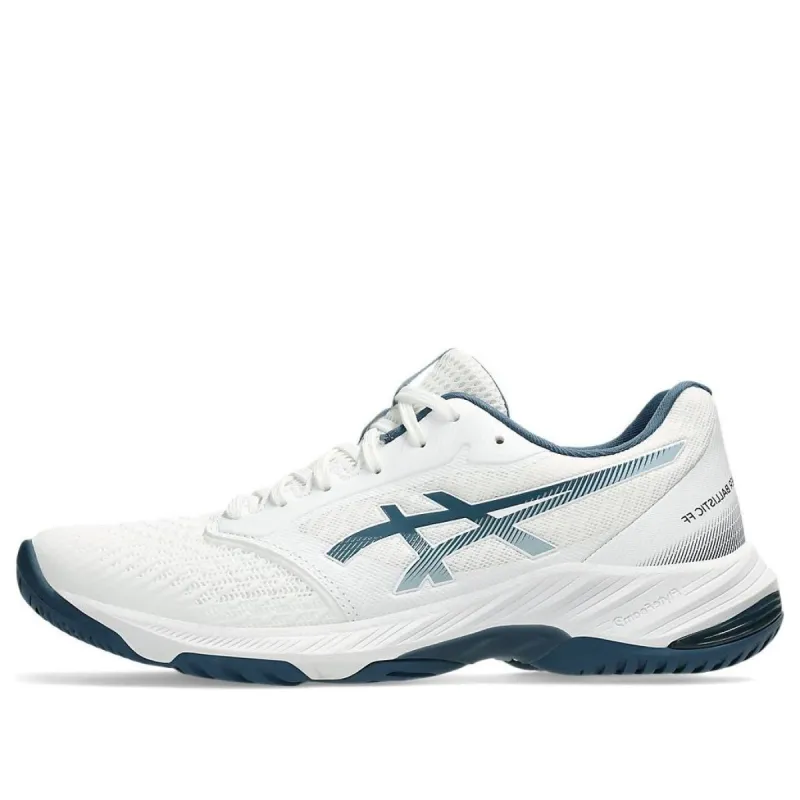 ASICS Netburner Ballistic FF 3 'White Vintage Indigo' 1053A055-103 sold by KicksCrew