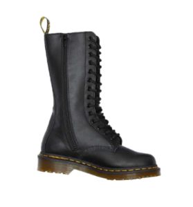 Dr.Martens 1914 Vonda Leather Mid Calf Boots 'Black' 12761001 sold by KicksCrew