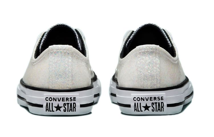 (GS) Converse Chuck Taylor All Star Low 'Winter Glitter' 672099C sold by KicksCrew product image thumbnail 5