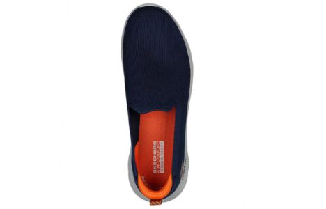 Skechers Go Walk Flex 'Navy Orange' 216482-NVOR sold by KicksCrew