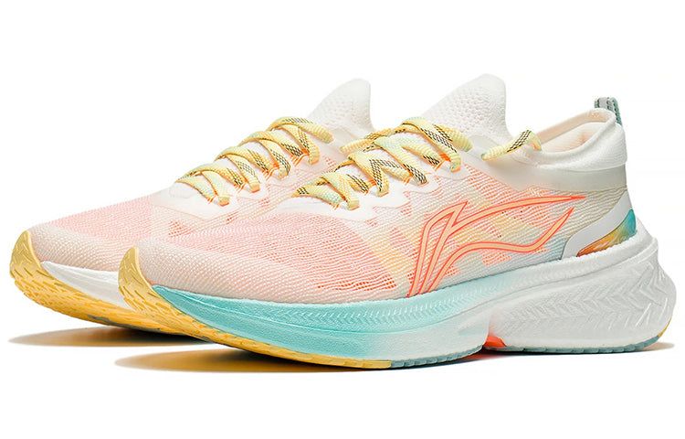 (WMNS) Li-Ning Feidian Discovery 'White Pink Orange' ARMS008-5 sold by KicksCrew product image thumbnail 3