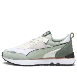 (WMNS) PUMA Future Rider FV Vintage Trainers 'Green White' 387672-30 sold by KicksCrew