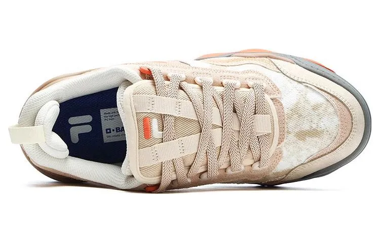 (WMNS) FILA FUSION Kick Sneakers 'Brown White Orange' T12W312201FTA sold by KicksCrew product image thumbnail 3