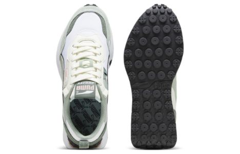 (WMNS) PUMA Future Rider FV Vintage Trainers 'Green White' 387672-30 sold by KicksCrew