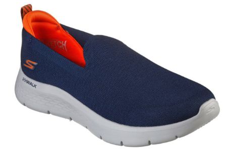 Skechers Go Walk Flex 'Navy Orange' 216482-NVOR sold by KicksCrew