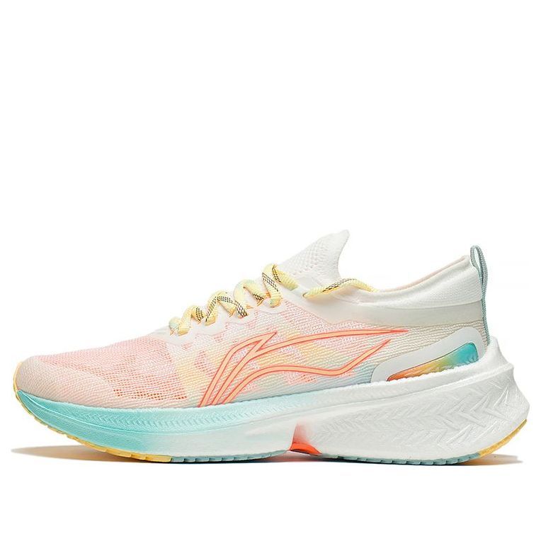 (WMNS) Li-Ning Feidian Discovery 'White Pink Orange' ARMS008-5 sold by KicksCrew