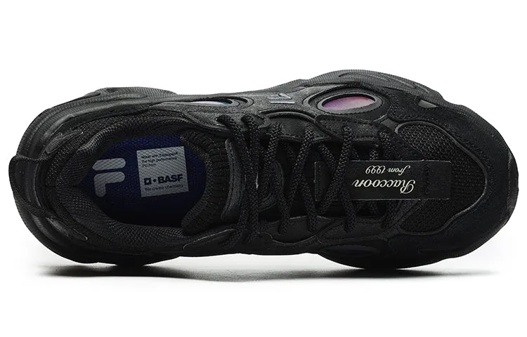 (WMNS) FILA FUSION Raccoon Sneakers 'Black Purple' T12W241117FBP sold by KicksCrew product image thumbnail 3