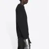 Balenciaga BB Laurel Crown Logo Crewneck Knitted Sweater 'Black' 664369T32111000 sold by KicksCrew