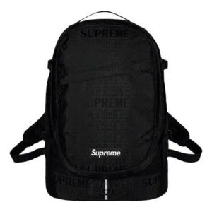 Supreme Backpack 'Black White' SUP-SS19-035 sold by KicksCrew