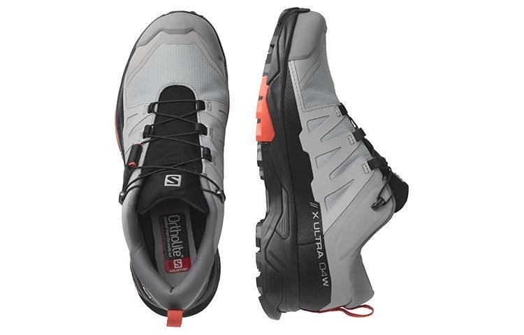 (WMNS) SALOMON X Ultra 4 Wide Gore-Tex 'Gray Black' 416873 sold by KicksCrew product image thumbnail 4