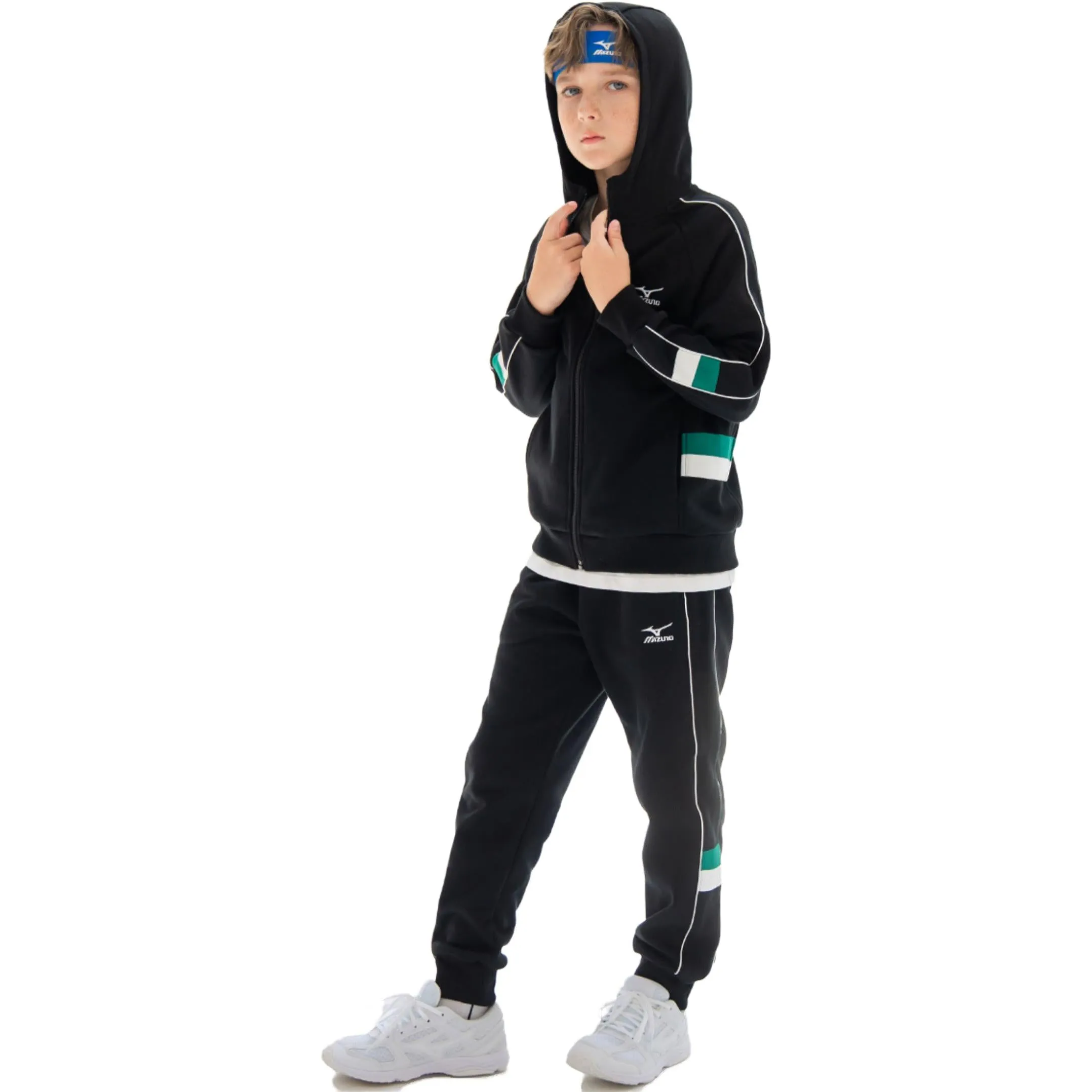 (GS) Mizuno Sportswear Jacket Suit 'Black' TZ2192 sold by KicksCrew product image thumbnail 4