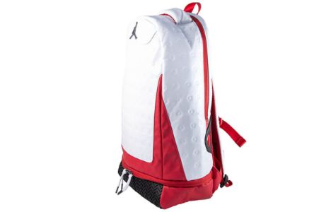 Air Jordan Retro 13 Backpack 'White Red' 9A1898-001 sold by KicksCrew