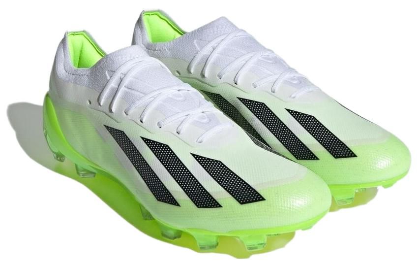 Adidas X Crazyfast.1 Artificial Grass Cleats 'Cloud White Lucid Lemon' IE6630 sold by KicksCrew product image thumbnail 3