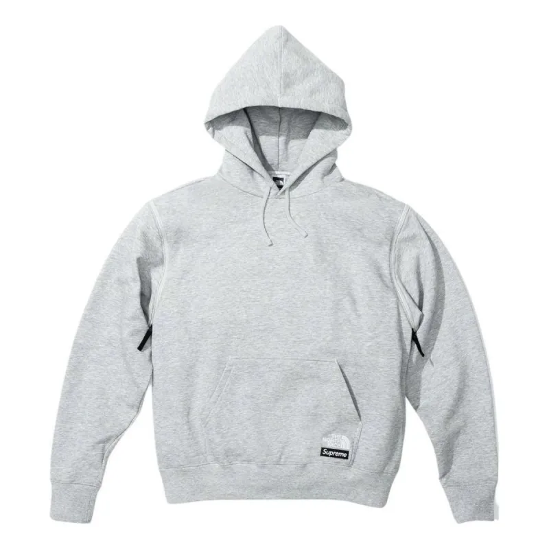 Supreme x The North Face Convertible Hooded Sweatshirt 'Grey' SUP-SS23-075 sold by KicksCrew