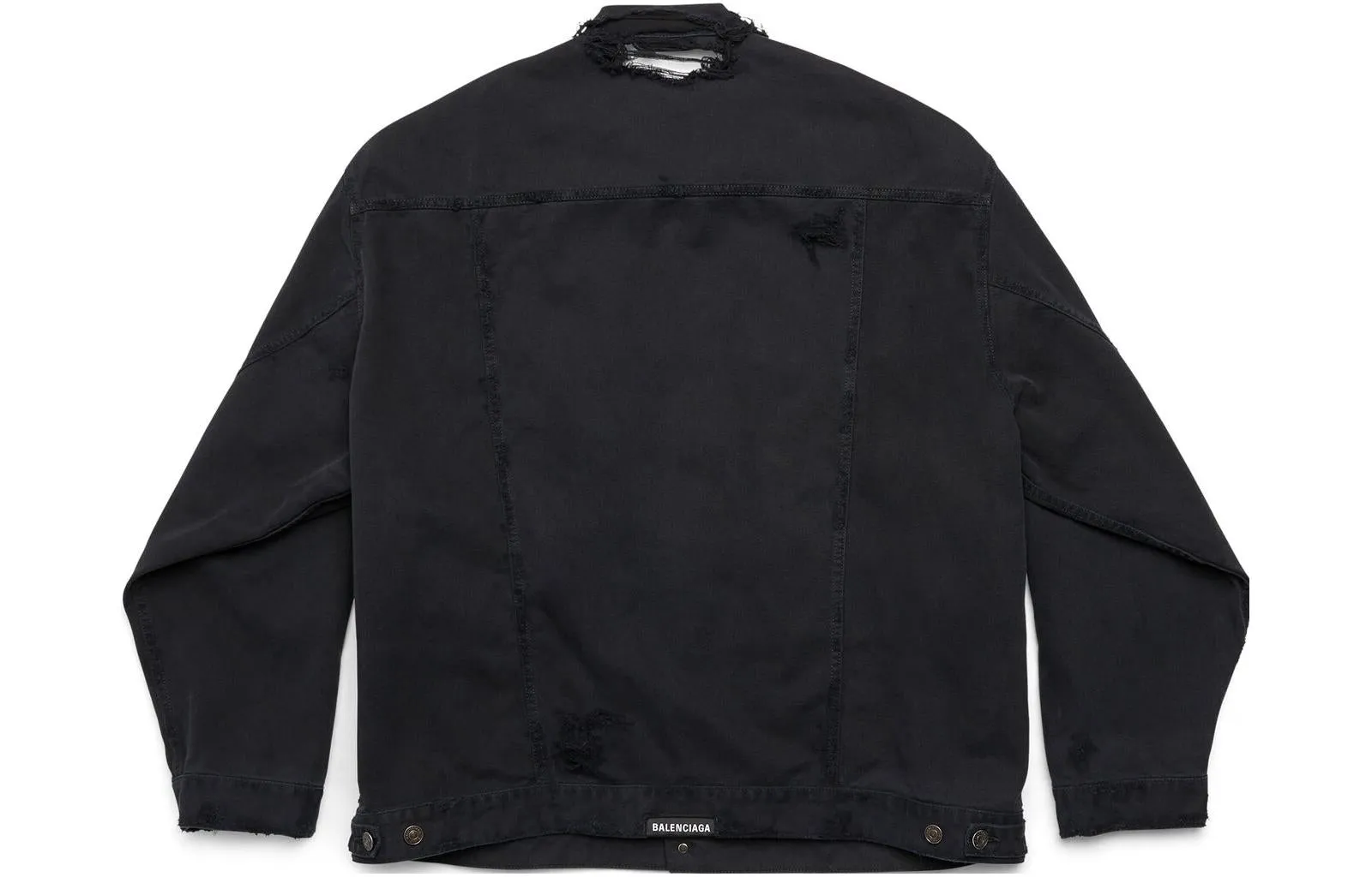 Balenciaga Je t'aime Oversized Jacket 'Black' 751357TNW111700 sold by KicksCrew product image thumbnail 2