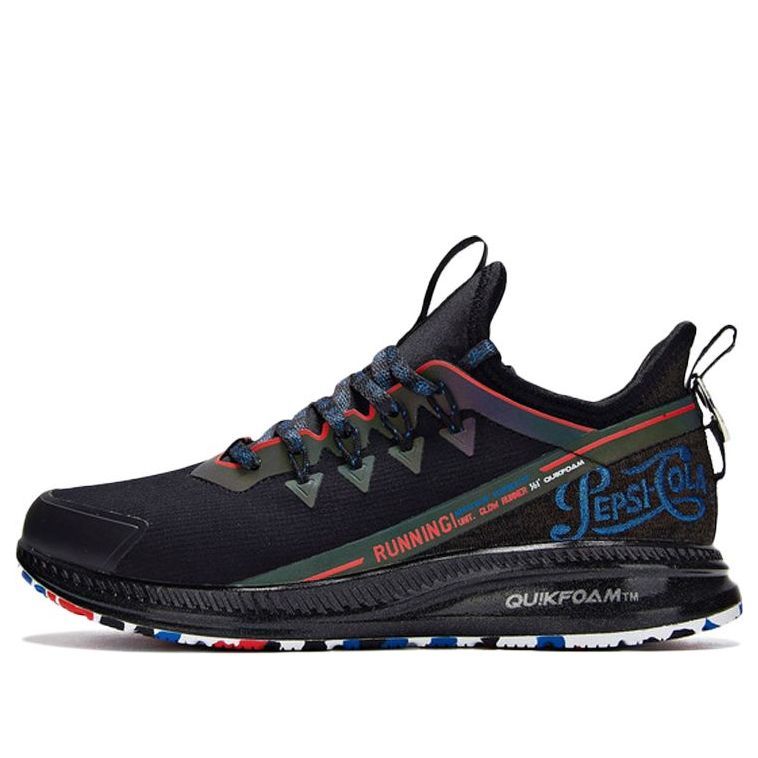 (WMNS) 361 Degrees x QU!K Titanium Speed 2.0 Running Shoes 'Black Blue' 582012253-11 sold by KicksCrew