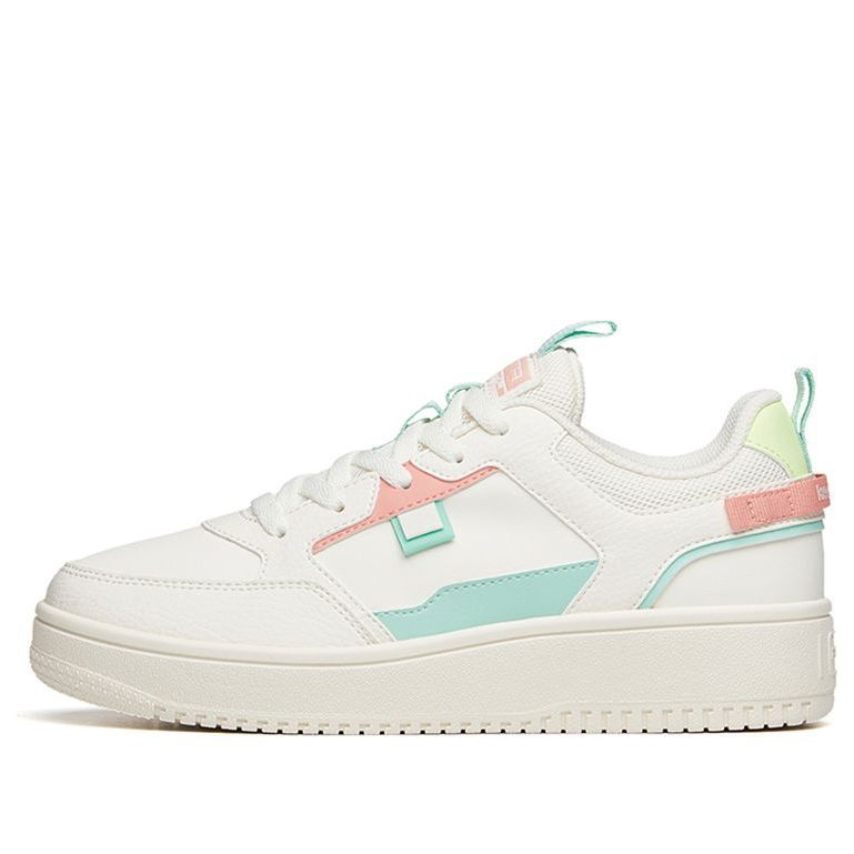 (WMNS) ANTA Casual Skate Shoes 'White Green Pink' 922018061-25 sold by KicksCrew