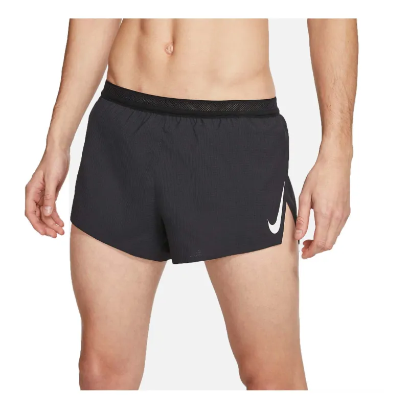 Nike AeroSwift 2In Brief-Lined Racing Shorts 'Black' CJ7837-010 sold by KicksCrew