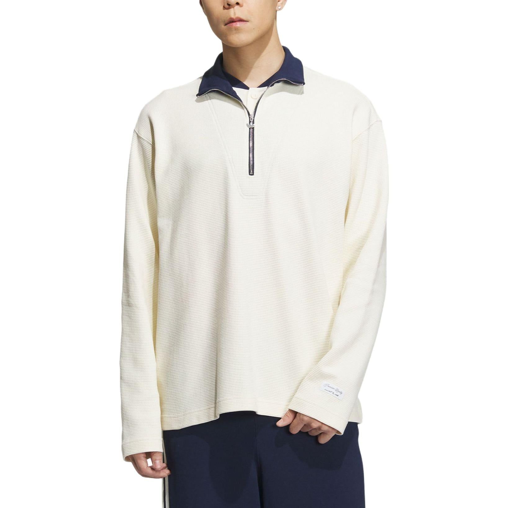 Adidas Originals x Notitle Sweatshirts 'White' IN1021 sold by KicksCrew product image thumbnail 2