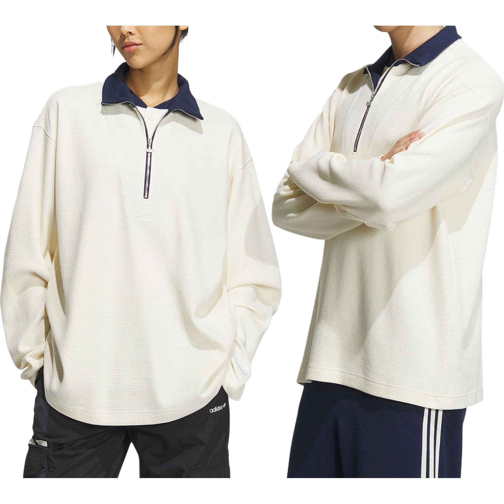 Adidas Originals x Notitle Sweatshirts 'White' IN1021 sold by KicksCrew product image thumbnail 5