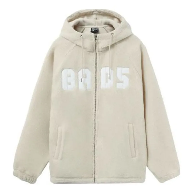 Li-Ning x BADFIVE Lifestyle Hooded Jacket 'Beige White' AFDR733-4 sold by KicksCrew