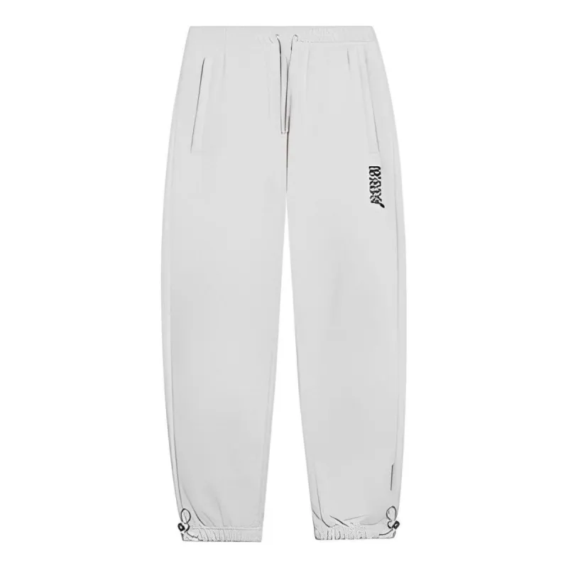 Li-Ning Dreamer Casual Jogger Sweatpants 'Grey' AKLSG25-2 sold by KicksCrew