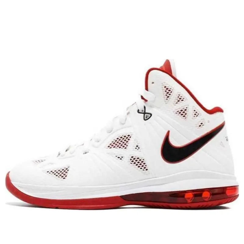 Nike LeBron 8 PS 'White Sport Red' 441946-100 sold by KicksCrew