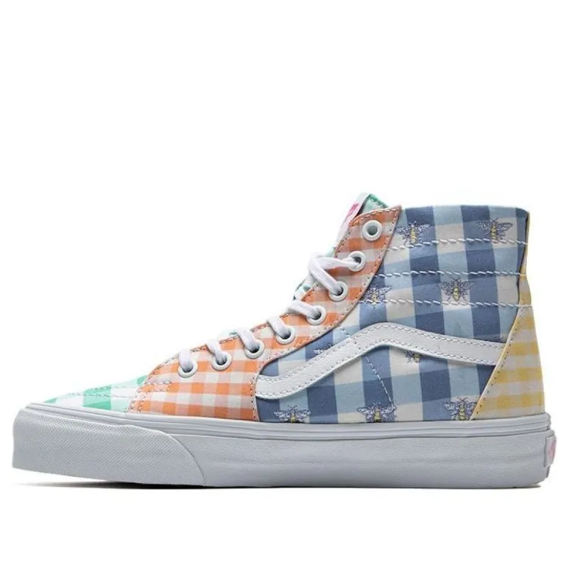 (WMNS) Vans SK8 HI Tapered 'Multicolor Checkered' VN0A4U16ASX sold by KicksCrew
