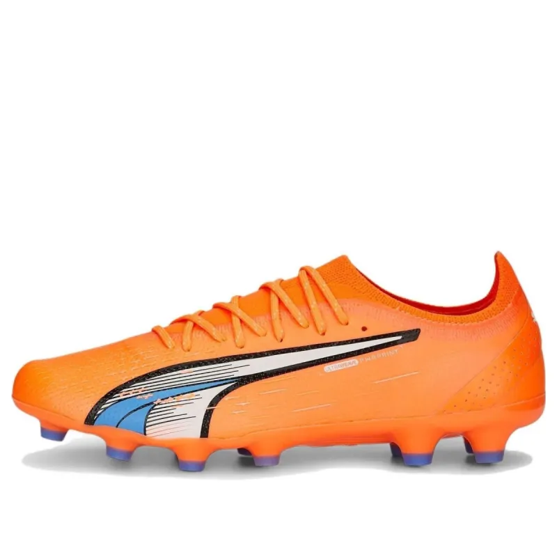 PUMA Ultra Ultimate Soccer Cleats 'Orange White' 107213-01 sold by KicksCrew