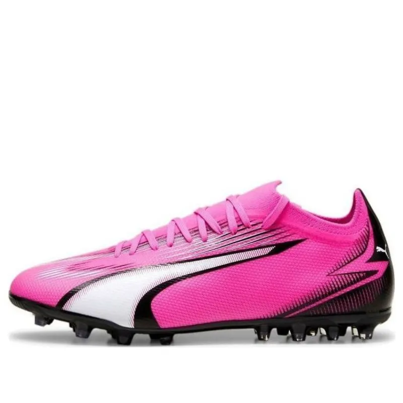 PUMA Ultra Match MG Track Shoes 'Pink White Black' 107756-01 sold by KicksCrew