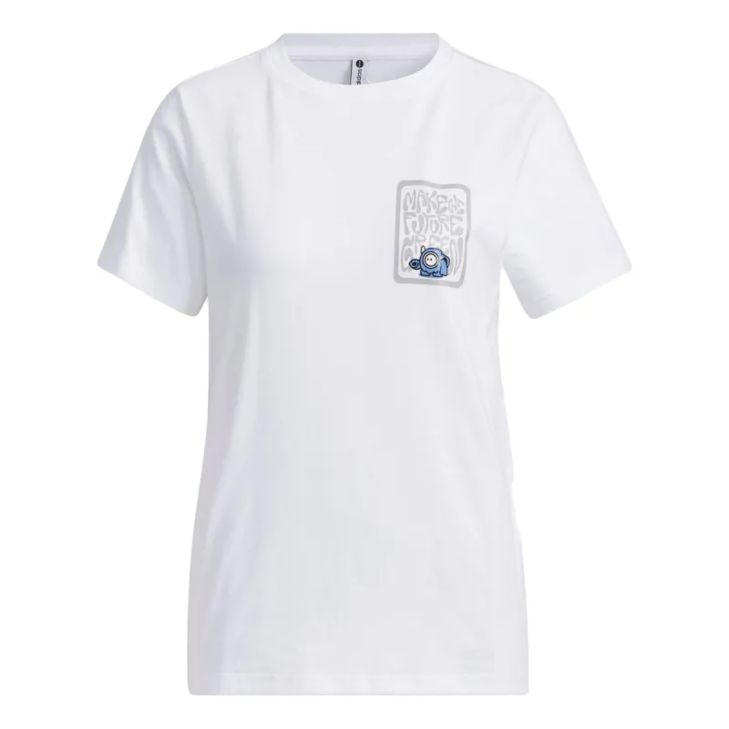 (WMNS) Adidas Cesp T-Shirts 'White' IK6027 sold by KicksCrew