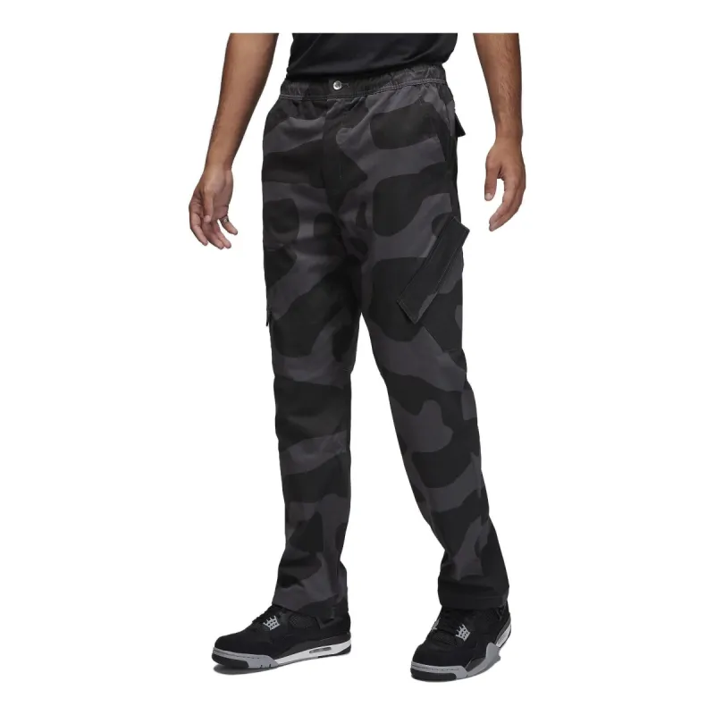 Air Jordan Essentials Chicago Pant 'Grey Black' FD7455-070 sold by KicksCrew