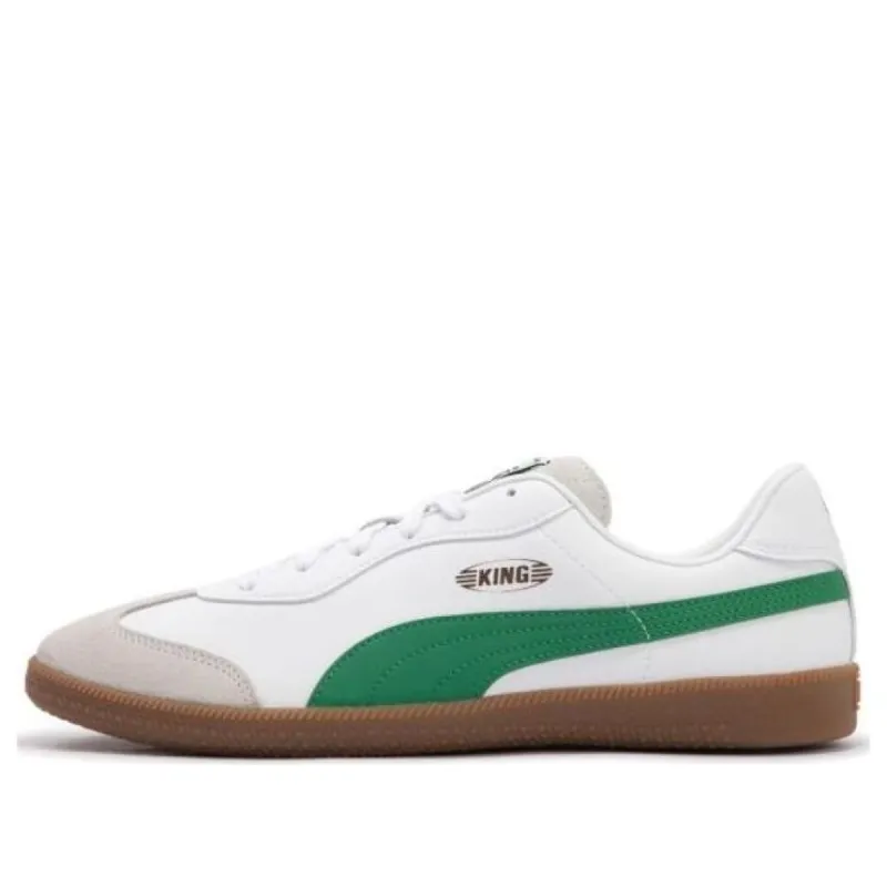 PUMA King 21 IT Football Boots 'White Green Gum' 106696-07 sold by KicksCrew