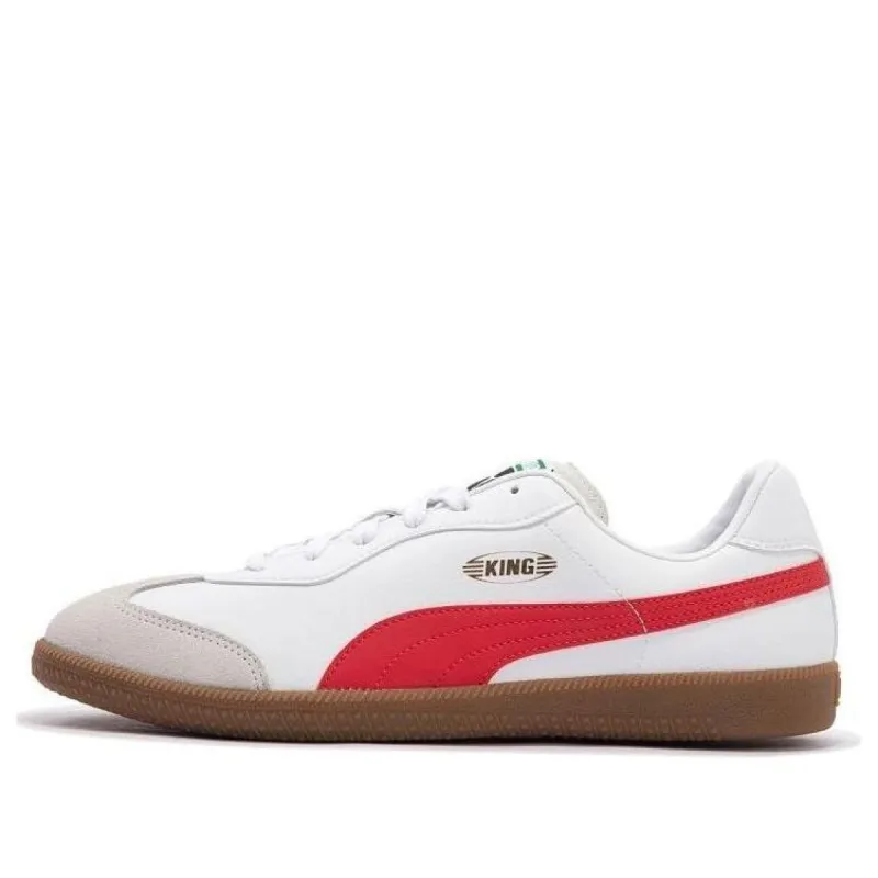 PUMA KING 21 IT Football Boots 'White Red Brown' 106696-06 sold by KicksCrew