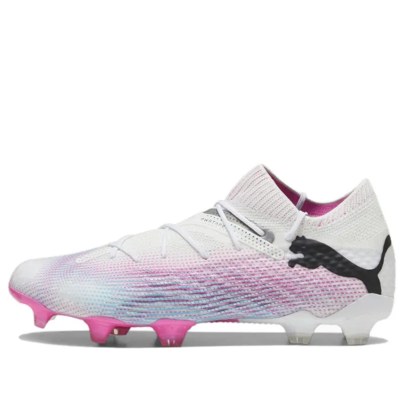 Puma Future 7 Ultimate FG/AG Soccer Cleats 'White Pink Black' 107599-01 sold by KicksCrew