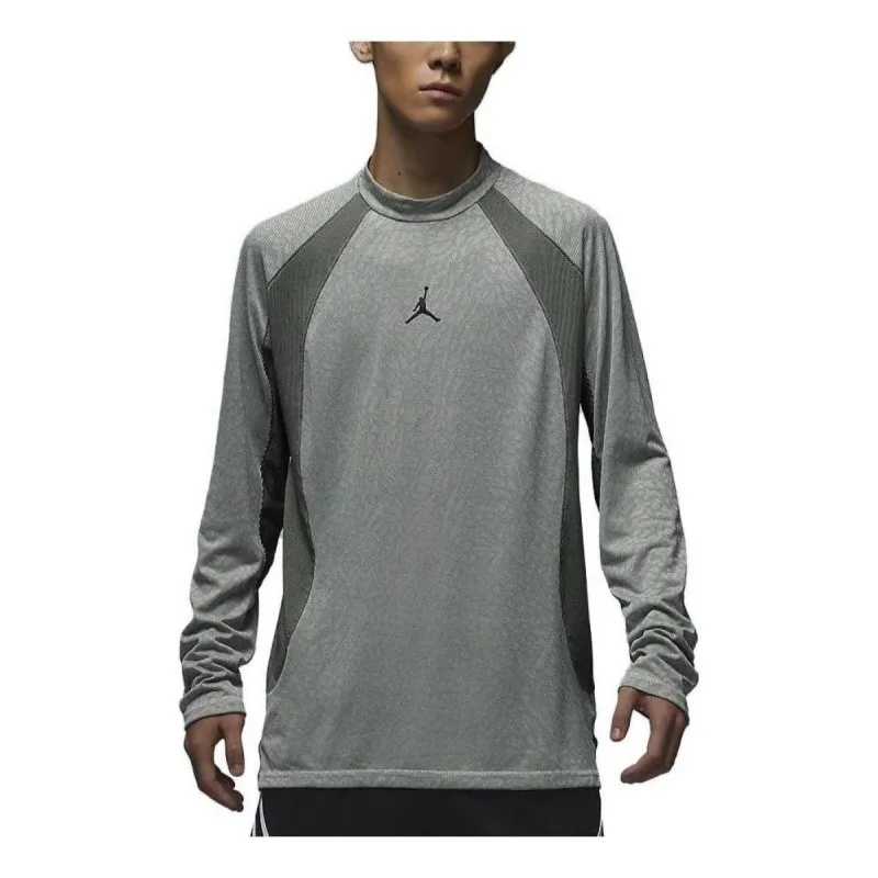 Air Jordan Dri-FIT ADV Sport Long-Sleeve Top 'Grey' FD8124-020 sold by KicksCrew