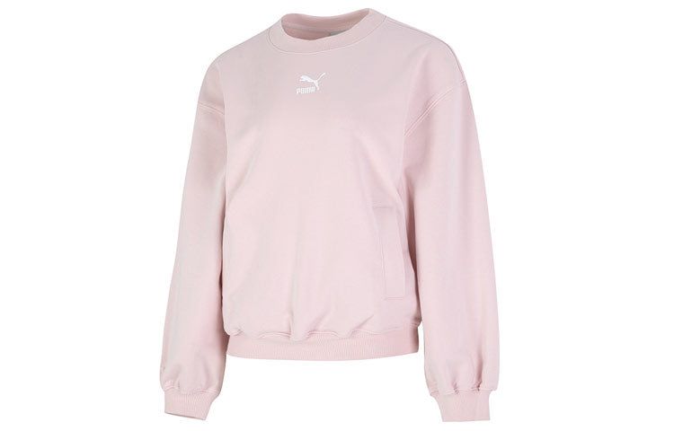 (WMNS) Puma Graphic Sweatshirt 'Pink' 537518-88 sold by KicksCrew product image thumbnail 2