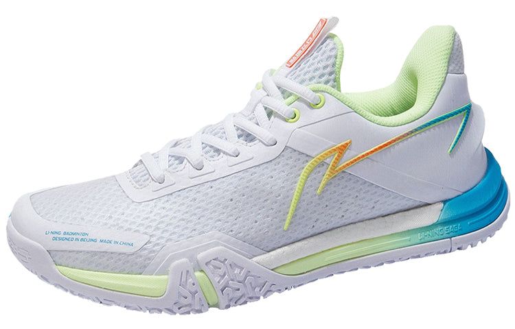 (WMNS) Li-Ning Ground Flying SE 'White Light Green' AYZR008-1 sold by KicksCrew product image thumbnail 2