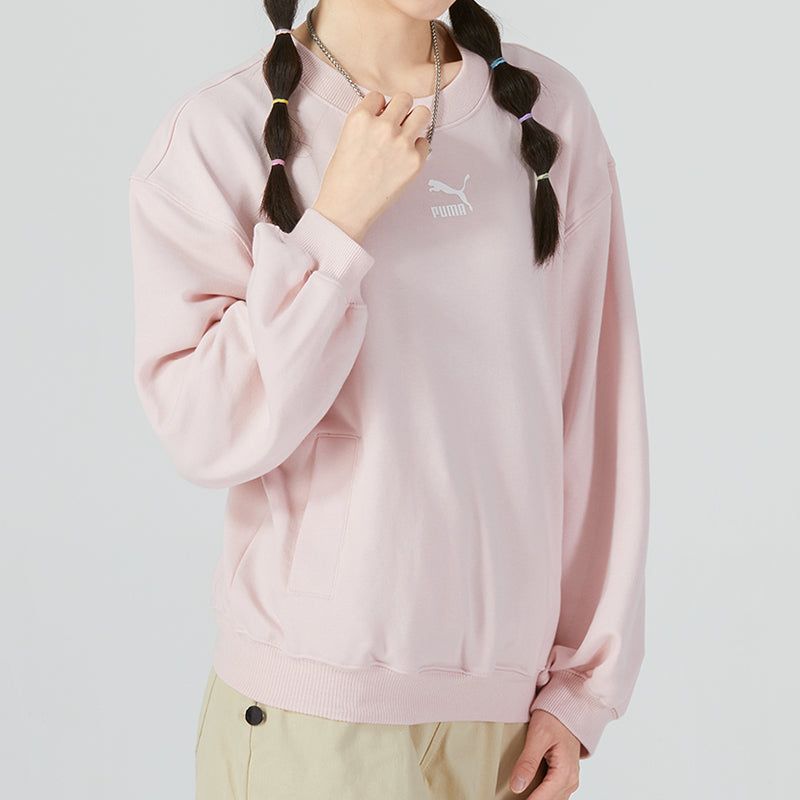 (WMNS) Puma Graphic Sweatshirt 'Pink' 537518-88 sold by KicksCrew product image thumbnail 5