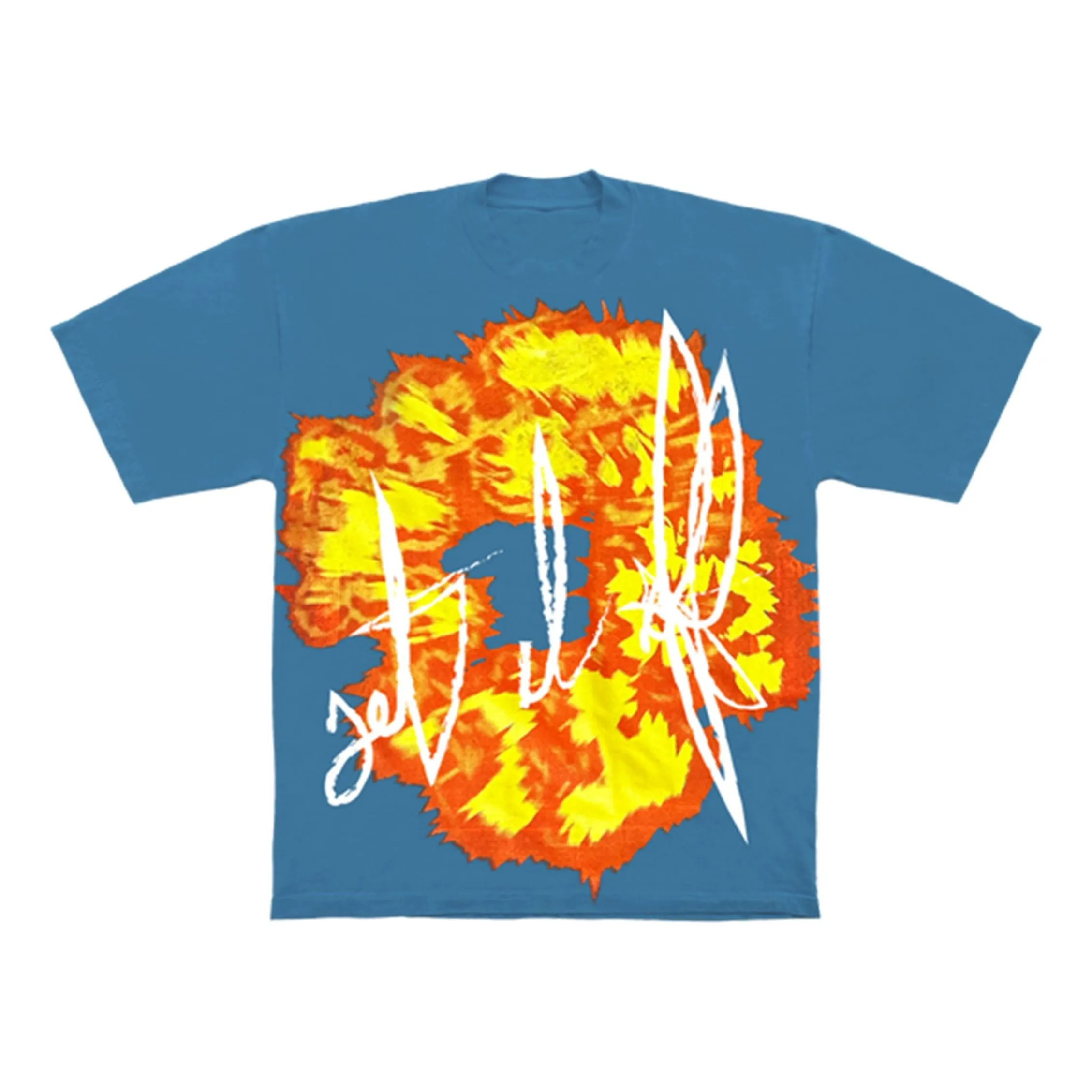 Denim Tears x Offset Set It Off #2 T-Shirt 'Blue' DTO641-BLUE sold by KicksCrew