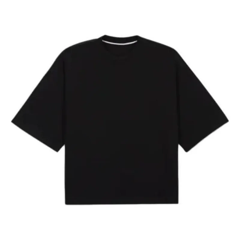 Nike Sportswear Tech Fleece Oversized Short-Sleeve Top 'Black' FB8166-010 sold by KicksCrew