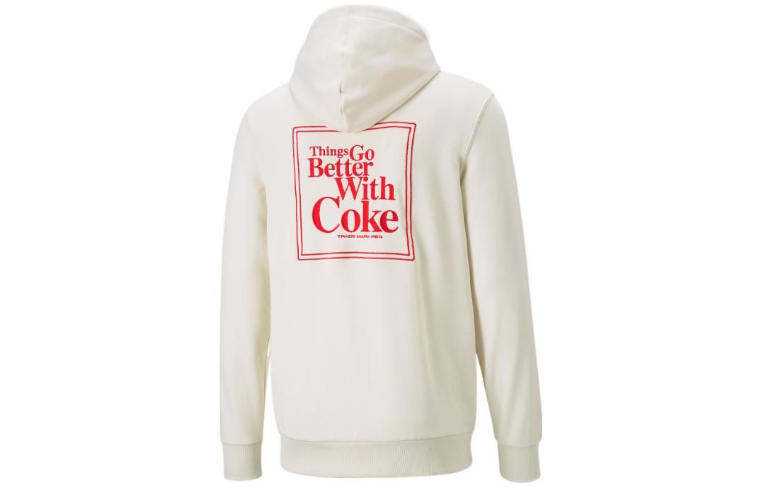 Puma X Coca Cola Hoodie 'White' 536161-97 sold by KicksCrew product image thumbnail 2