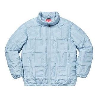 Supreme Bonded Logo Puffy Jacket 'Teal' SUP-SS19-019 sold by KicksCrew